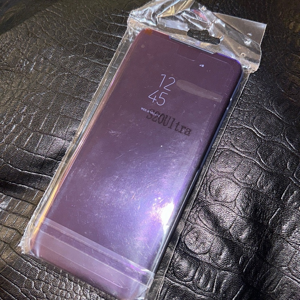 Galaxy S20 Ultra‎ Solid Purple Color Cover Case